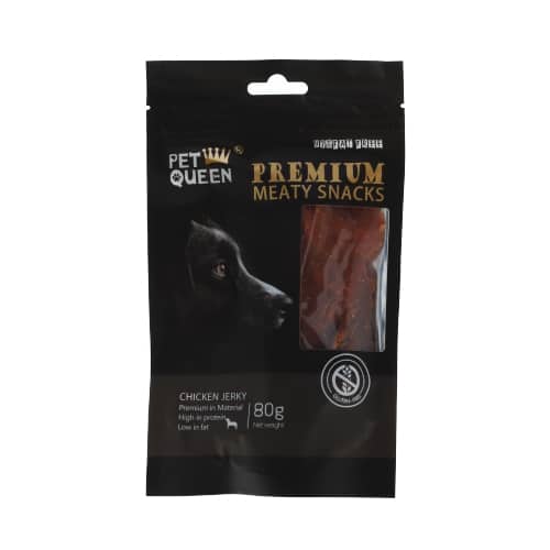 פט קווין בלק - חטיף לכלבים ללא דגנים חזה עוף