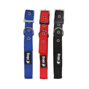 קולר ניילון (שכבה כפולה) בצבעים שונים 60*2.5 ס"מ