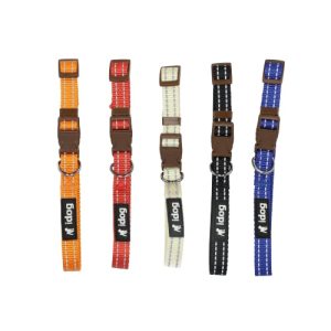 קולר ניילון מחזיר אור 30 45*1.5 ס"מ בשלל צבעים