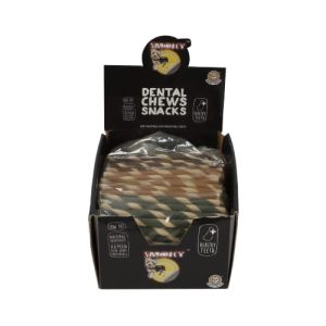 דיספליי חטיפי לעיסה דנטליים בצורת סיגר לכלבים