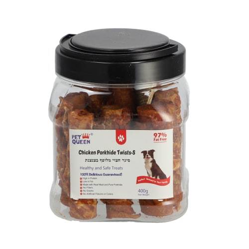 פט קווין - צנצנת סיגר חצוי מלופף 3" - 400 גרם