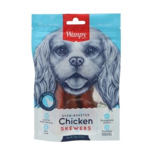 ונפי חטיף לכלב שיפודי עוף 100 גרם