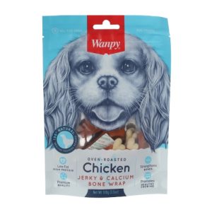 ונפי חטיף לכלב עצם קלציום עוף 100 גרם