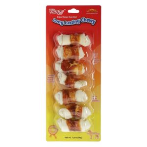 ונפי חטיף לכלב עצם קשה בציפוי עוף 90 גרם