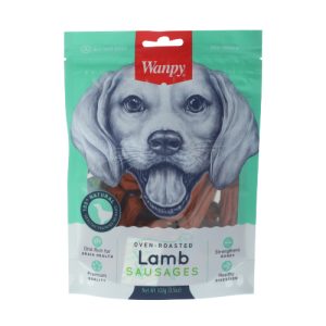 ונפי חטיף לכלב נקניקיות כבש 100 גרם