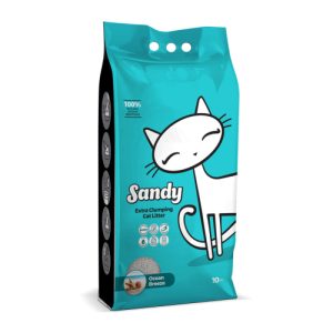 סנדי חול מתגבש לחתול בריזת ים 10 ק"ג