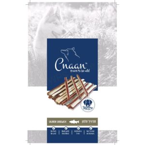 כנען חטיף לכלבים סנדוויץ עם סלמון 100 גרם