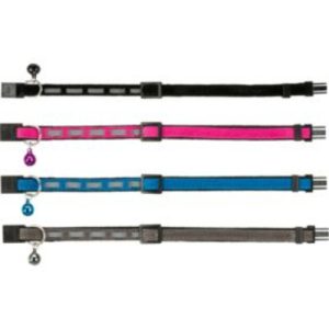 טריקסי קולר קטיפה מחזיר אור לחתולים