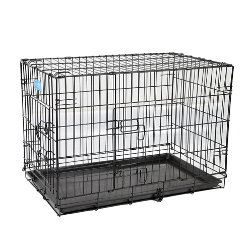כלוב רשת ברזל 2 דלתות 61 ס"מ
