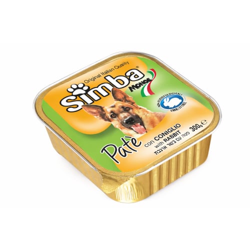 סימבה מעדן ארנבת לכלב 300 גרם