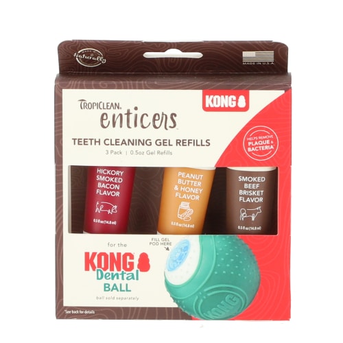 טרופיקלין - אנטייזרס קיט ג'ל לשיניים למלויים לכדורי קונג