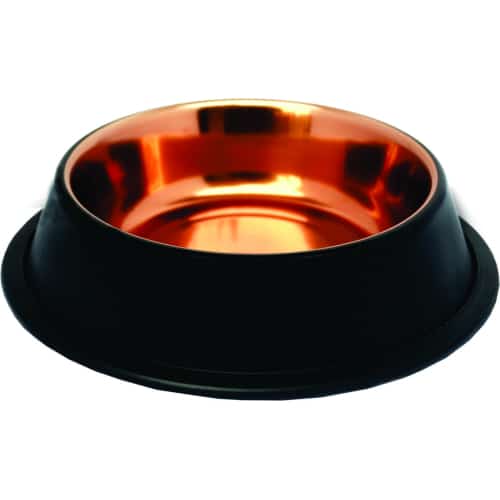 קומר - קערת נירוסטה בצבע שחור וזהב - 0.25 ל'