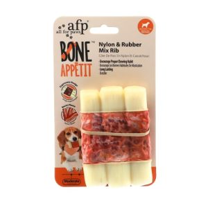 AFP עצם משחק לכלב ריב צלעות מידה L