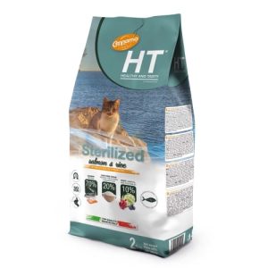 HT מזון יבש לחתולים/ות מסורסים/מעקורות (סטרילייז) סלמון 2 ק"ג