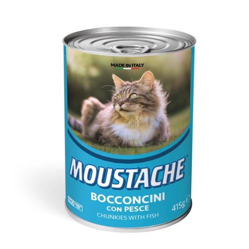 מוסטאג' - שימורים לחתול - דג - 400 גרם