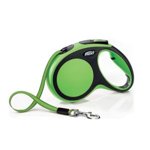 פלקסי ניו קומפורט ירוק רצועה נמתחת לכלב מידה M