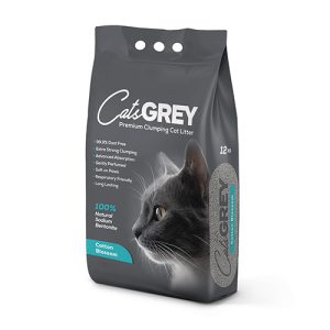 קטס גריי חול מתגבש בניחוח כותנה 10 ק"ג