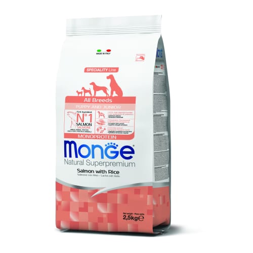 מונג כלב סלמון בוגר 2.5 קג