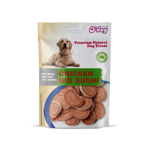 אודוג חטיף סושי עוף לכלבים 100 גרם