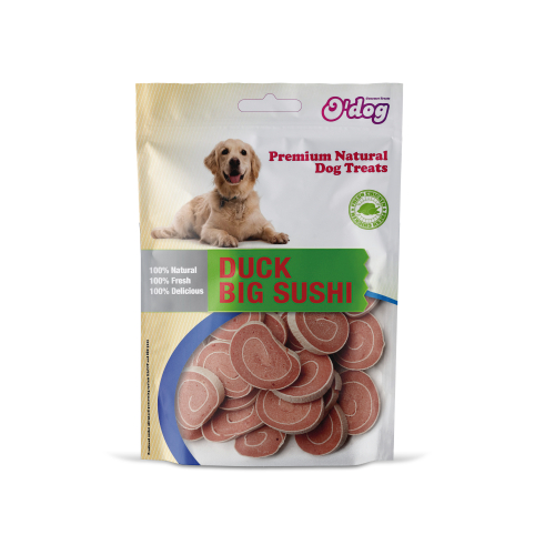 אודוג חטיף סושי ברווז לכלבים 100 גרם