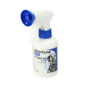 פרונטליין פלוס תרסיס הדברה לכלבים וחתולים 250 מ"ל