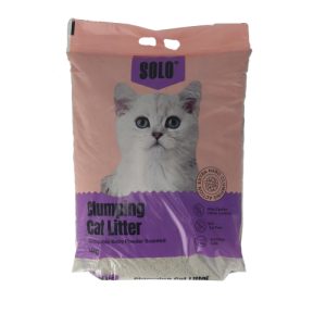 סולו חול מתגבש לחתולים בניחוח בייביפאודר 14 ק"ג