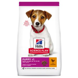 הילס מזון לגורי כלבים מגזע קטן על בסיס עוף 3 ק"ג