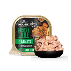 אבסולוט הוליסטיק כבש מעדן פטה לכלב 100 גרם