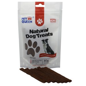 פט קווין - חטיף לכלבים ללא דגנים רצועות טלה