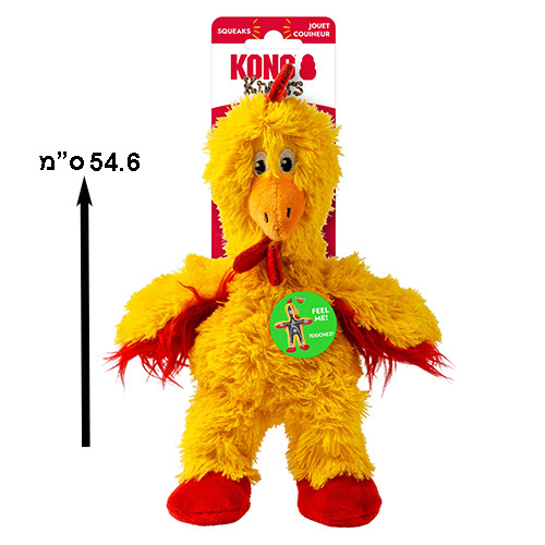 קונג בובת קשרים תרנגולת אקסטרה לארג