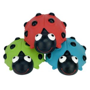 צעצוע לכלב גברת חיפושית צבעוני 12.5 ס"מ