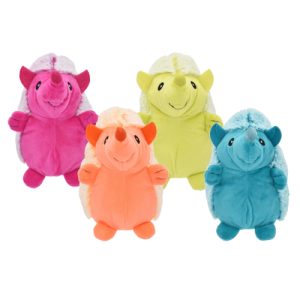 מולטי משחק מצפצף לכלבים קיפוד צבעוני 20 ס"מ