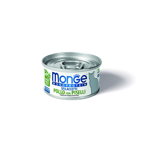 מונג חתול שימור מונו פרוטאין עוף ואפונה 80 גרם