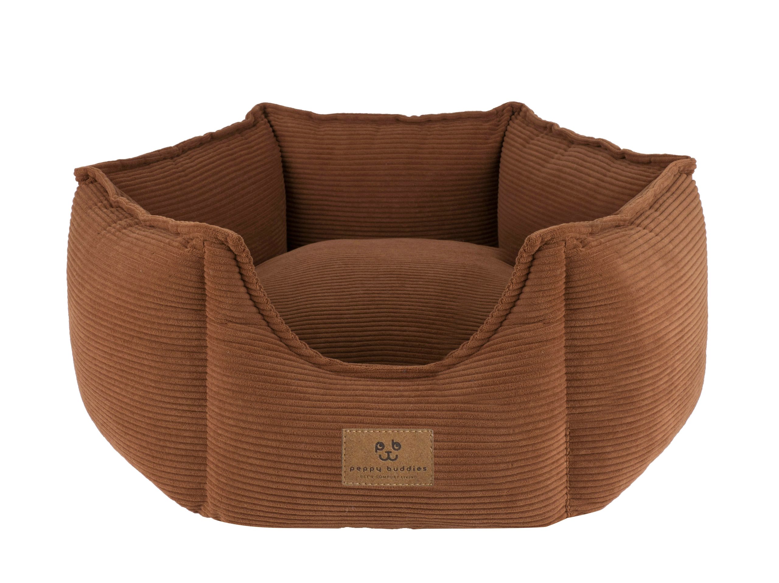 מיטה מפנקת ומהודרת לכלבים מבד קורדרוי