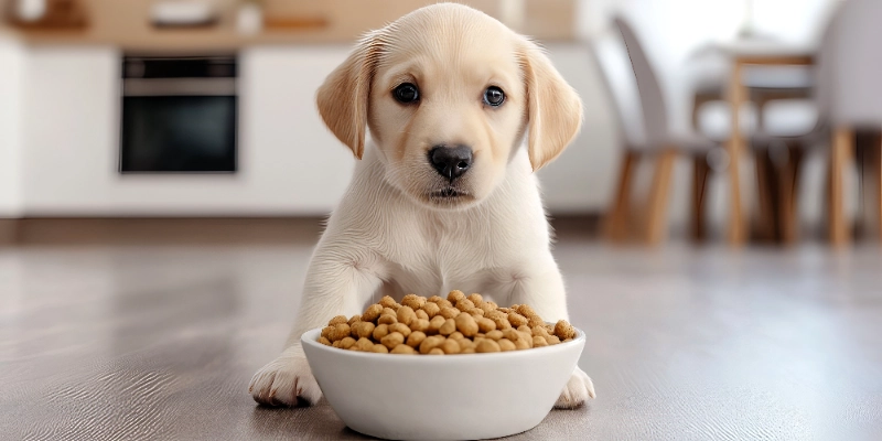 אוכל לגורי כלבים