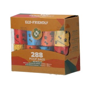 מילוי שקיות איסוף 'שקי קקי' לכלבים 16 יחידות בקרטונית