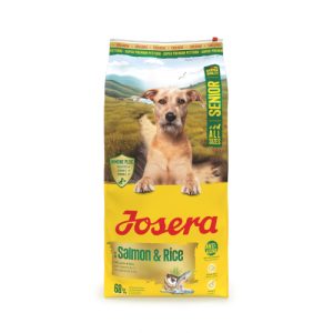 גוסרה מזון יבש לכלבים מבוגרים סניור סלמון ואורז 12.5 ק"ג