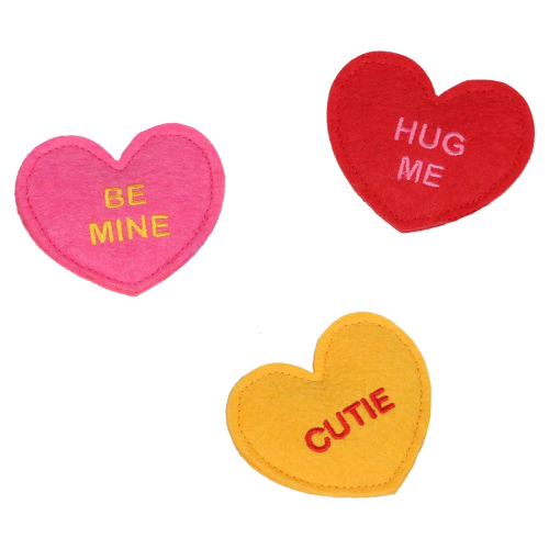 משחק לבבות קוקו לחתול מיקס צבעים 1.2*6*7 ס"מ