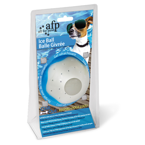 צעצוע לכלבים כדור להקפאה ICE BALL של חברת AFP