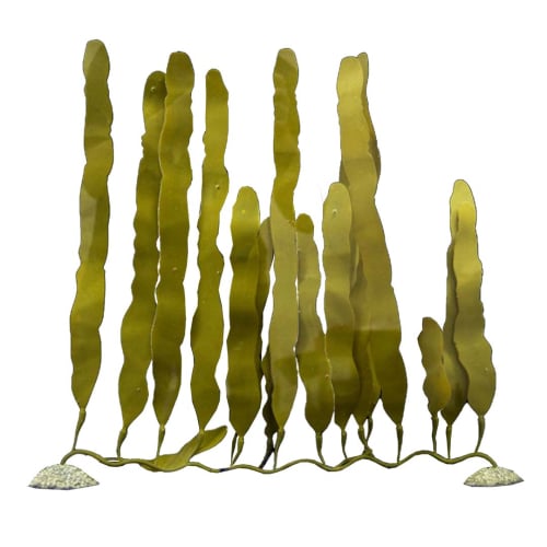 דקורציה צמח סיליקון קולרפה קטן בצבע ירוק